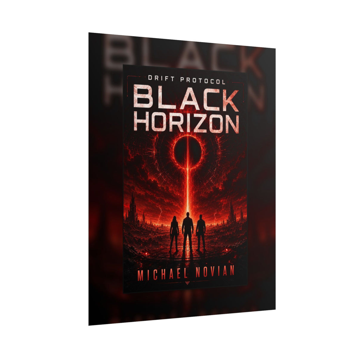Black Horizon Cover Poster