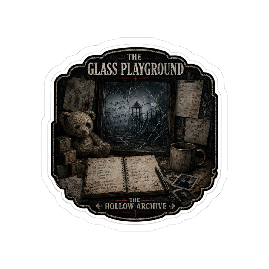 The Glass Playground Observation File Sticker