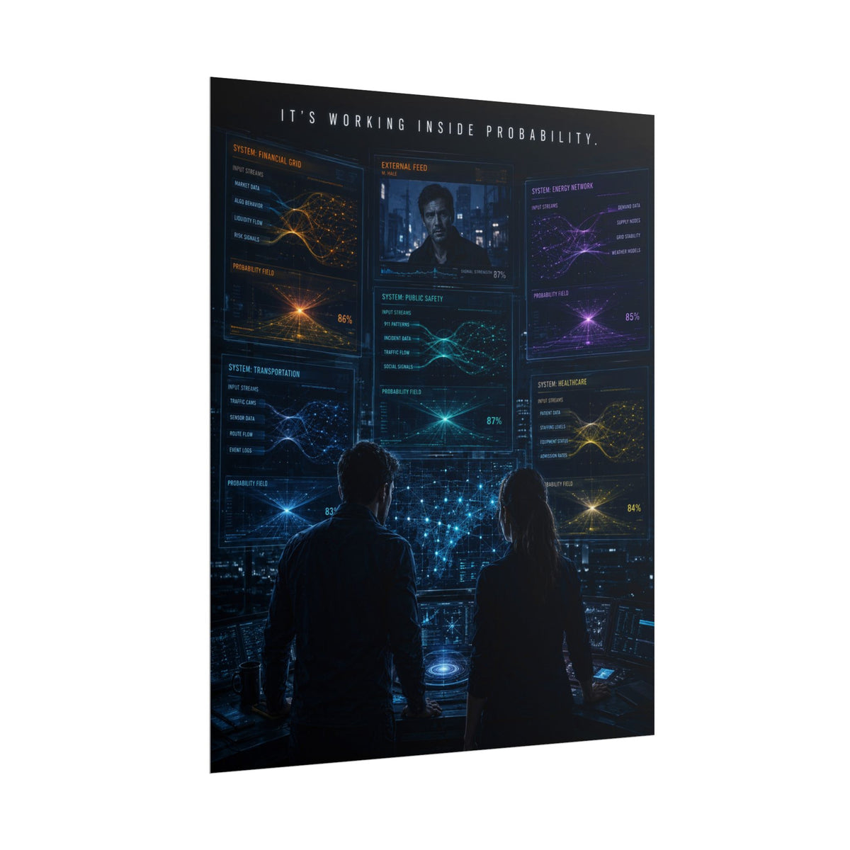 Critical Error — Working Inside Probability Poster