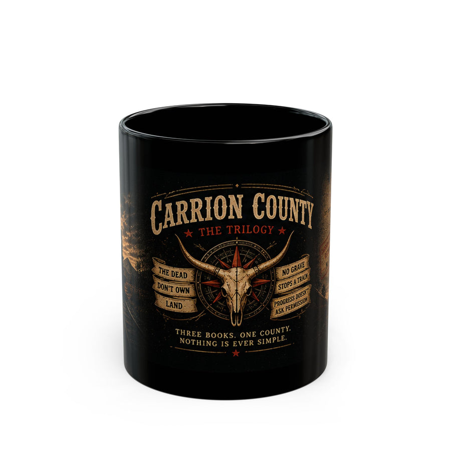 Carrion County Trilogy Black Mug