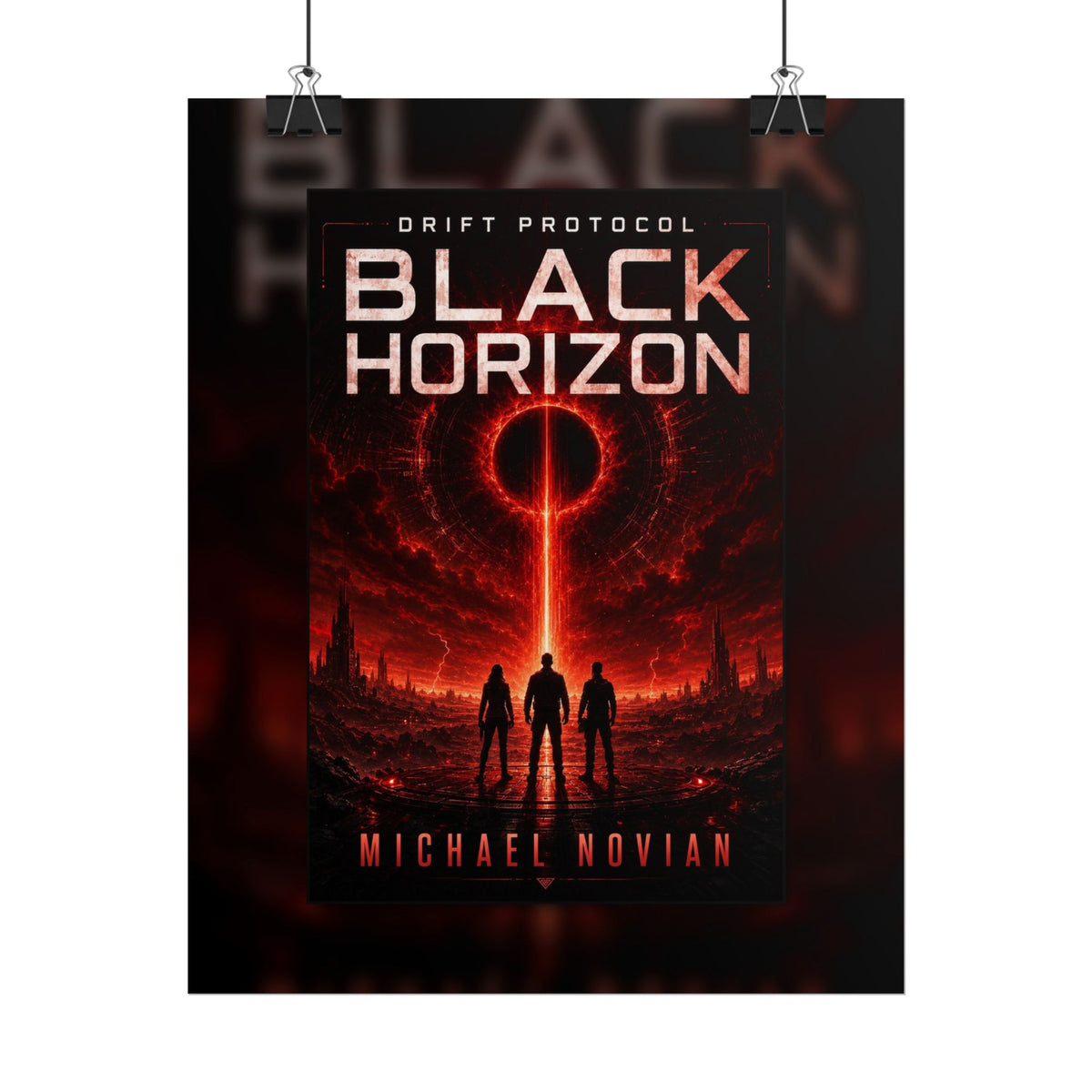 Black Horizon Cover Poster