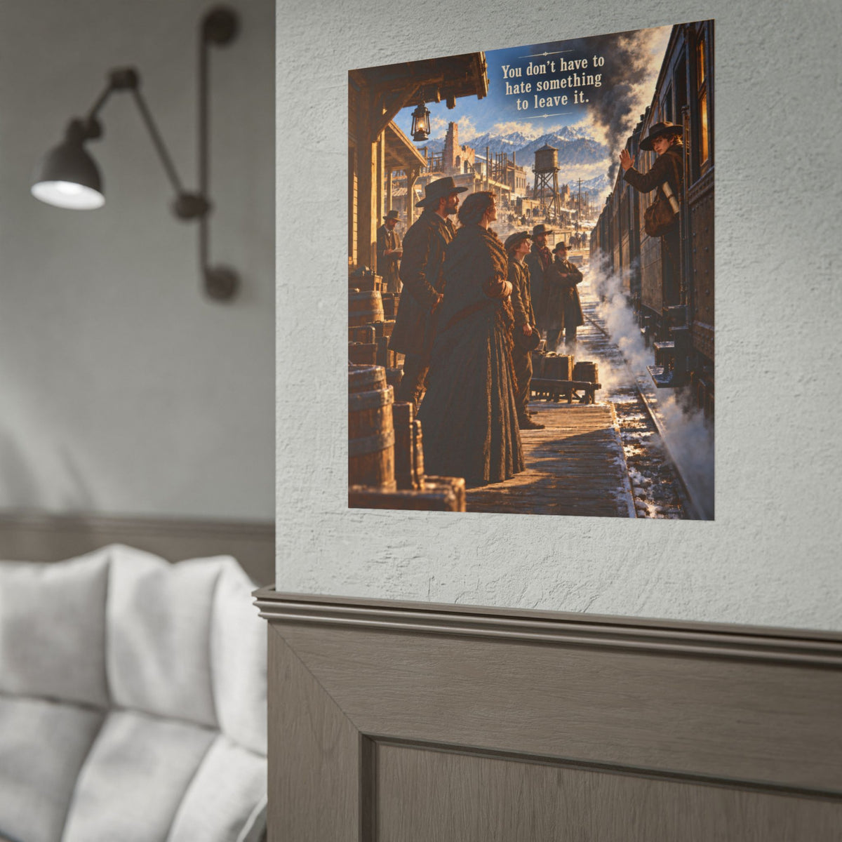 Progress Doesn't Ask Permission: You Don't Have to Hate Something to Leave It Scene Poster