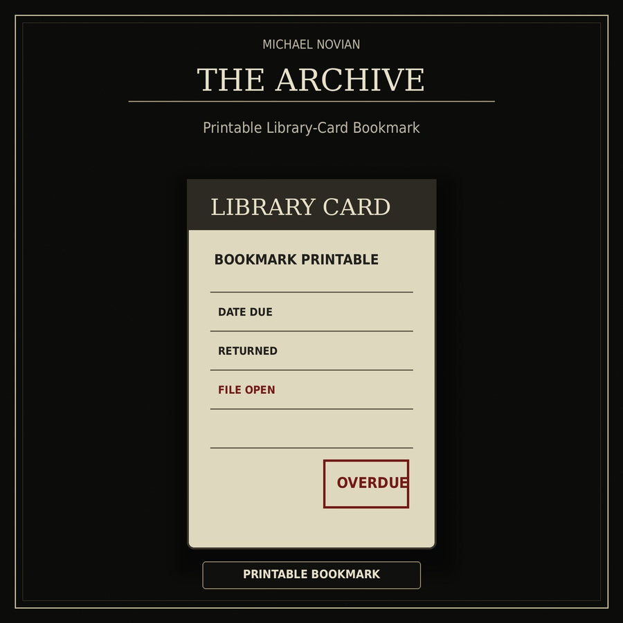 Printable bookmark product image