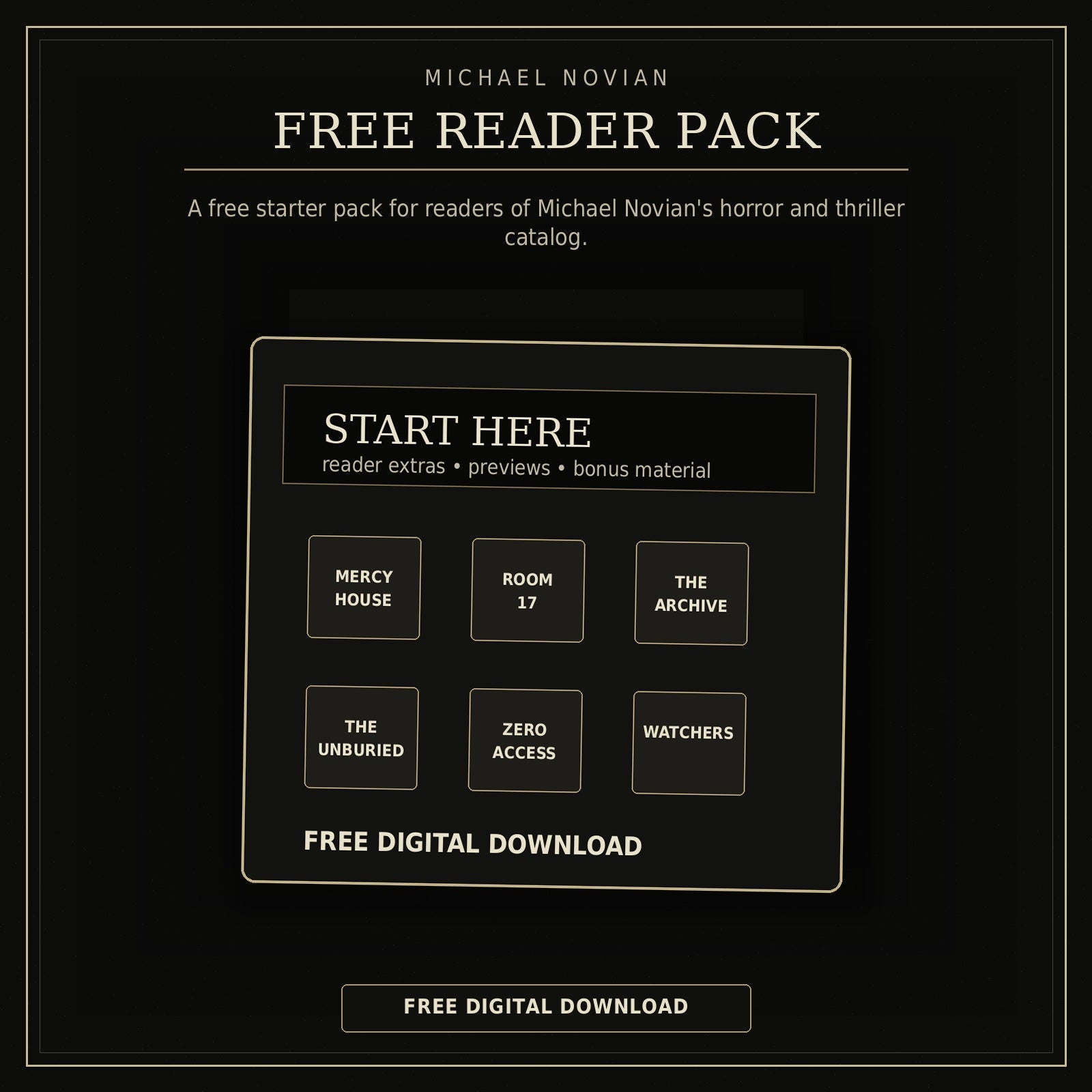 Michael Novian Free Reader Pack product image